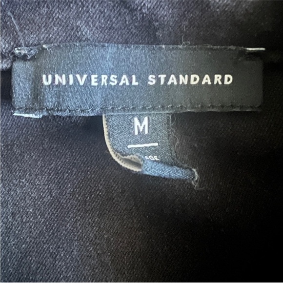 Universal standard Kate jumpsuit black wide leg stretch M 18-20 - Picture 3 of 6